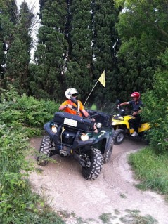 randonnee quad vaucluse